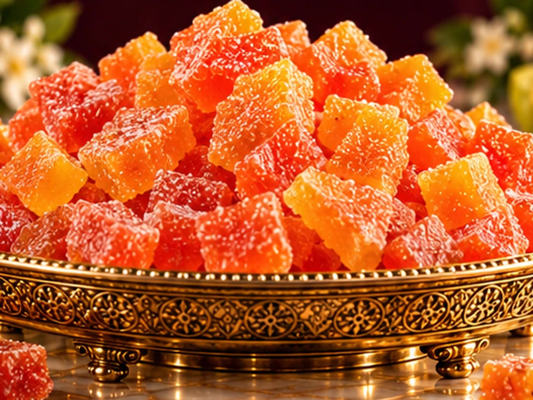 Papaya Dice — Fruits & Seeds